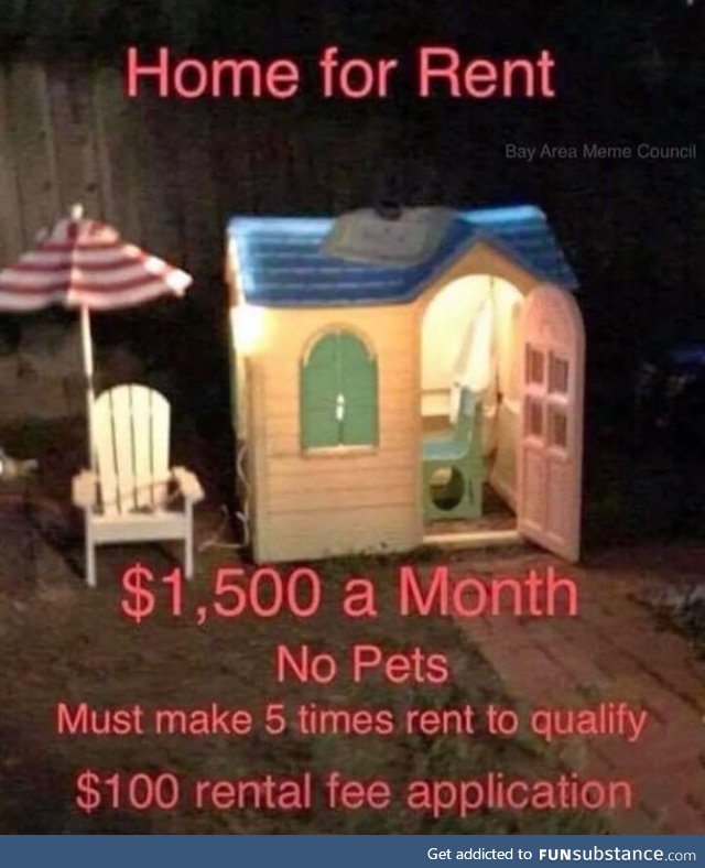 Big cities rental be like!