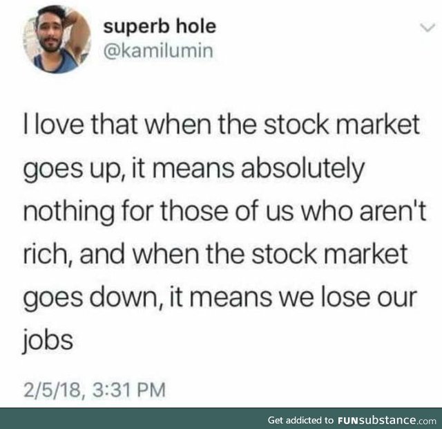 The stock market