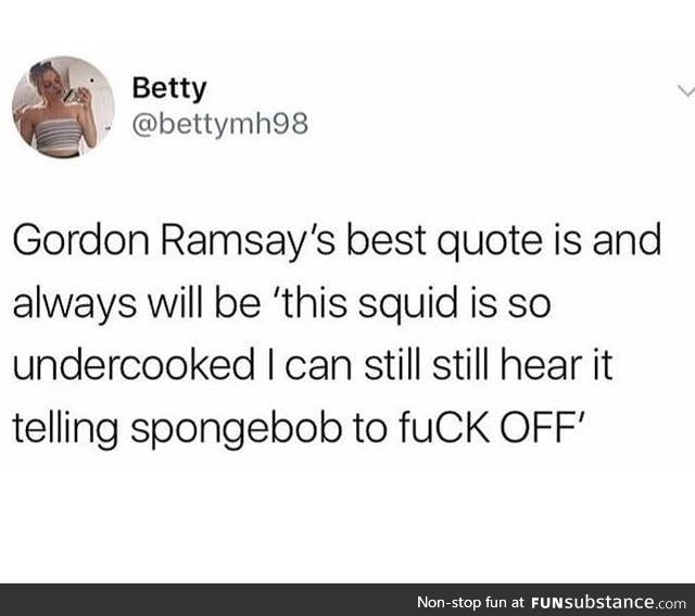 Inspirational Gordon Ramsay quote