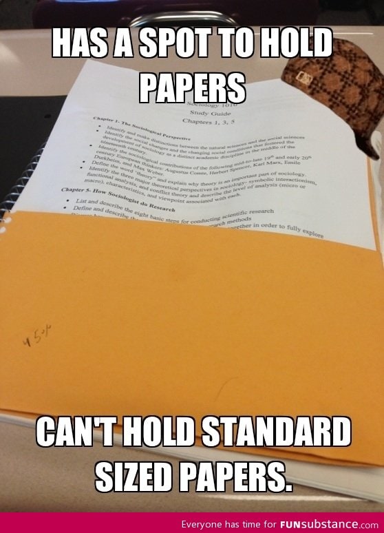 Scumbag notebook