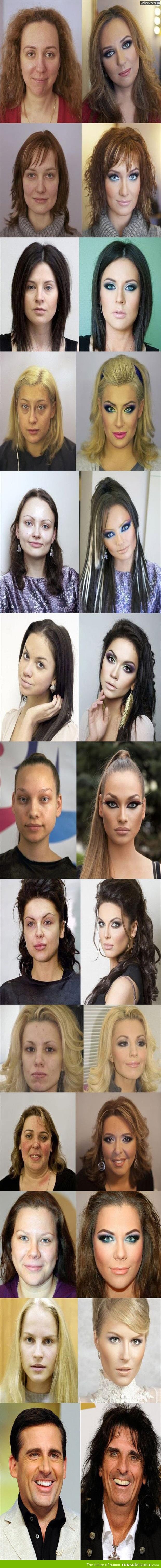 Behold, The Magic of Makeup