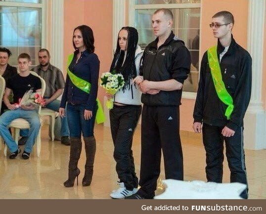 Typical Slav wedding