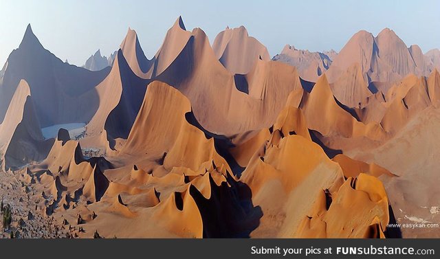 Wind cathedral, namibia