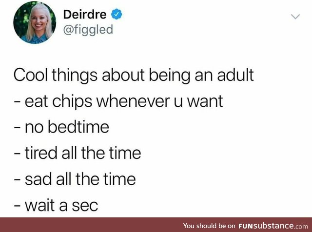 Being an adult