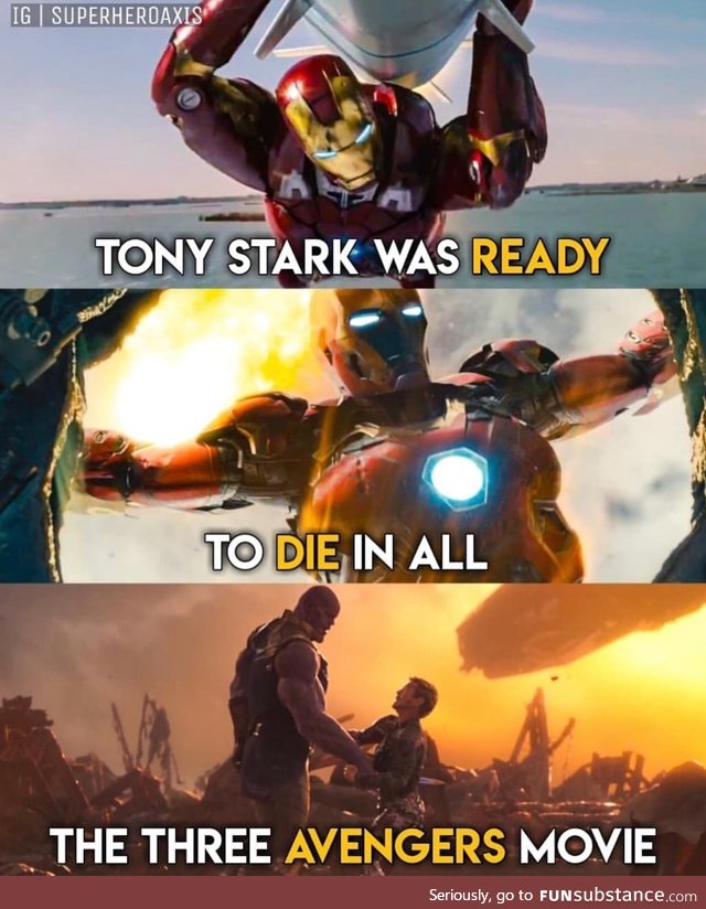 Tony Stark is the hero