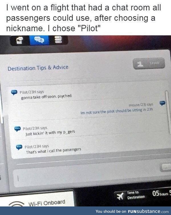 But honestly why do we need airline chat?