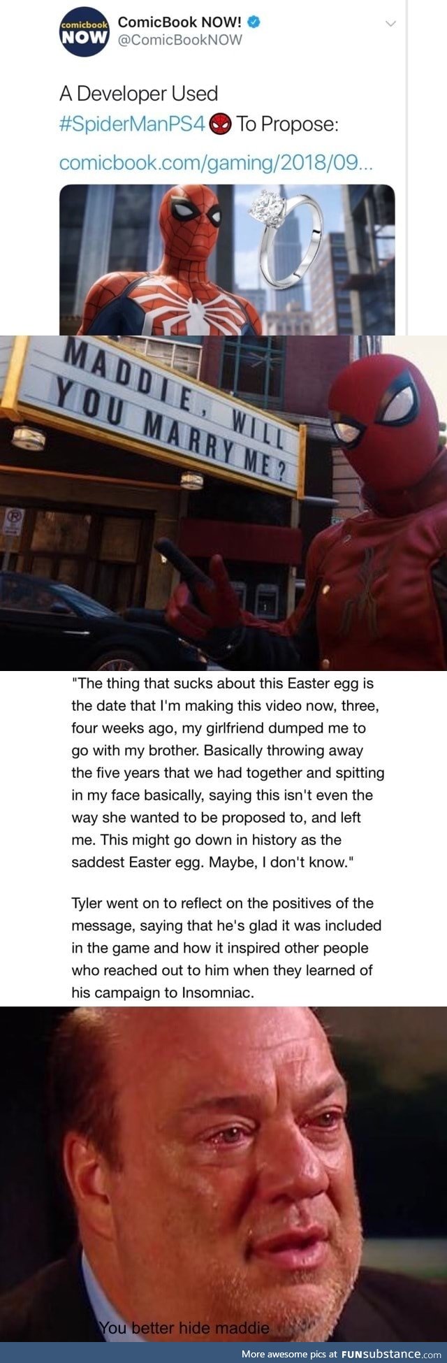 The saddest easter egg