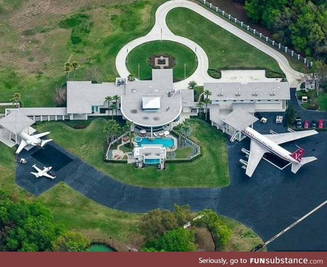 John Travolta's Ocala Fl. Mansion