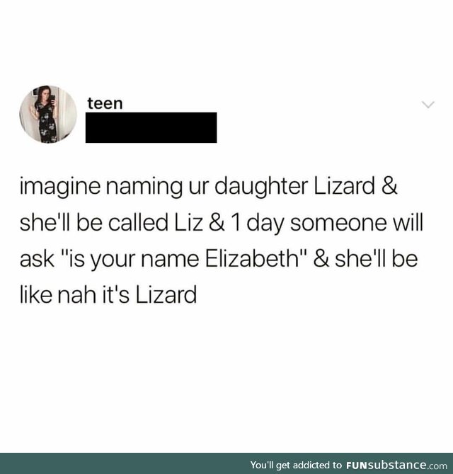 Short for Liz