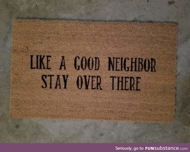 Like a good neighbor