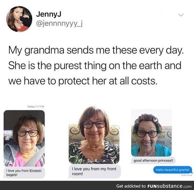 Sweet grandma