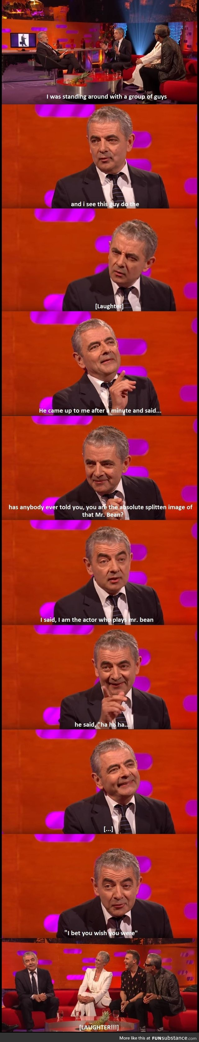 Rowan Atkinson on Graham Norton Show