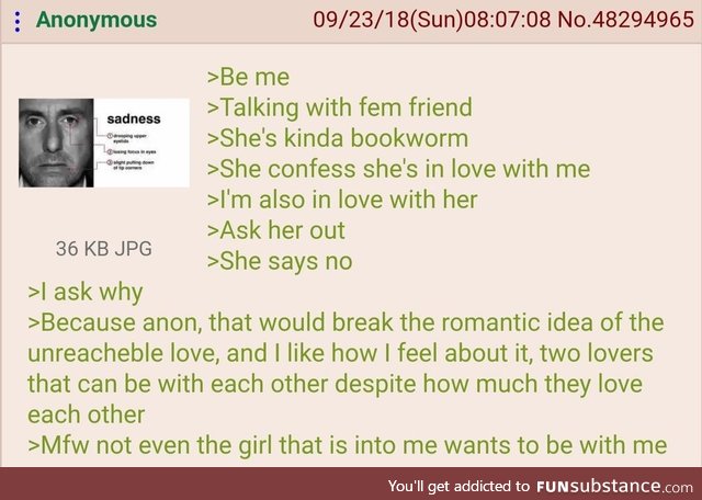 Anon has a female friend