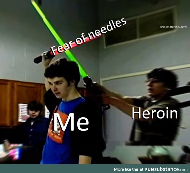 No heroine for me