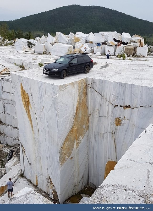 Marble quarry