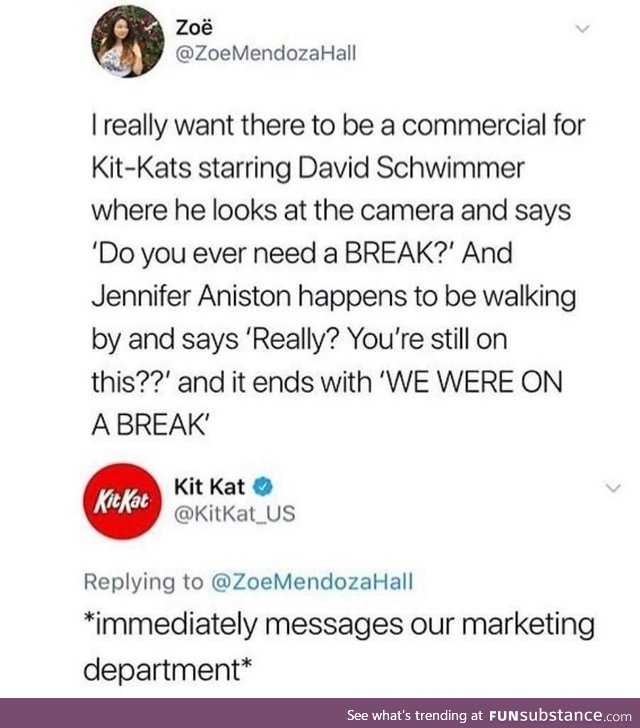 New KitKat commercial