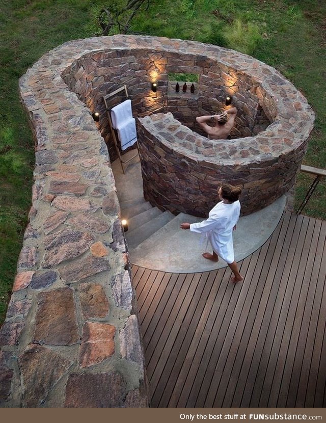 Outdoor shower