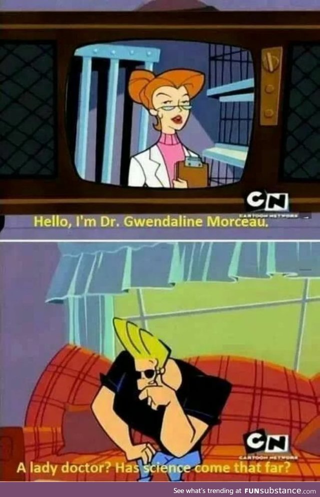 Johnny Bravo had no chill