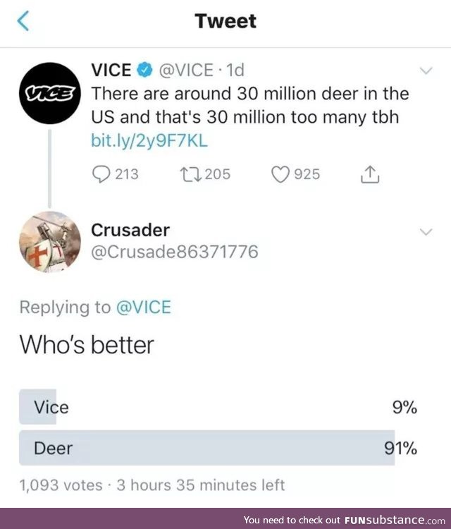 Vice sucks