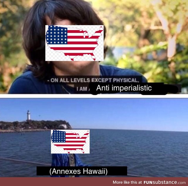 Laughs in manifest destiny