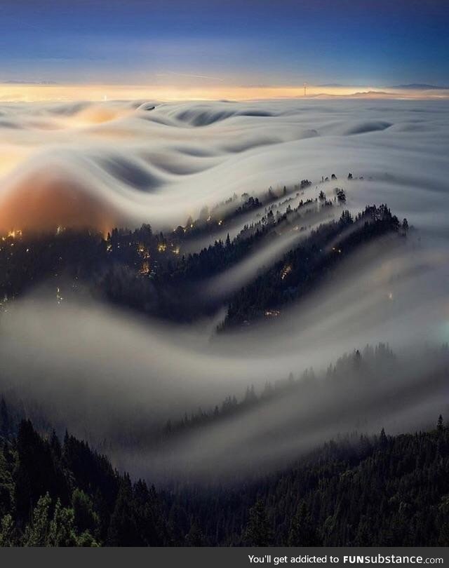 Sea of clouds