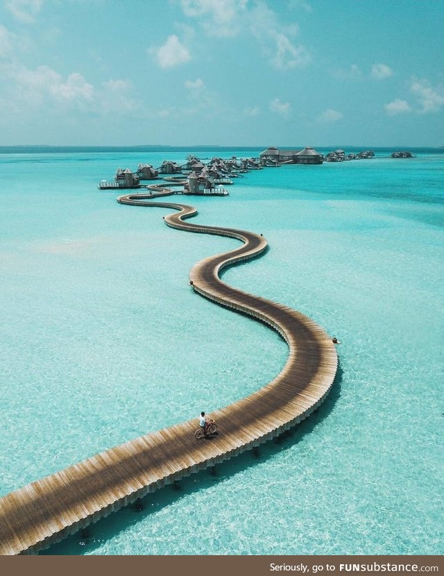 Somewhere in the Maldives