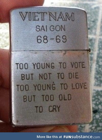 Original vietnam zippo, 1969