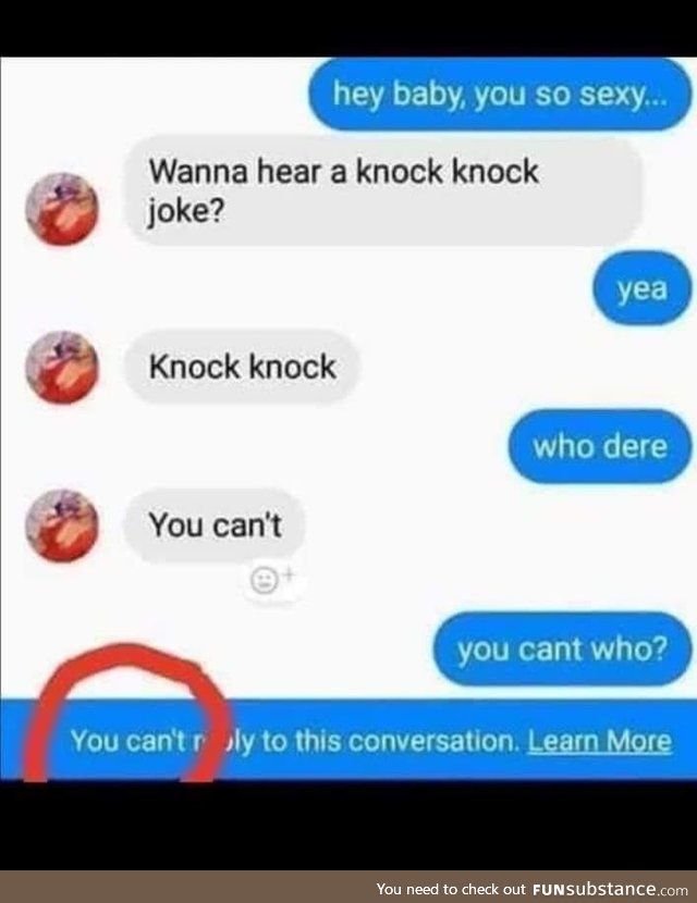 Knock knock joke