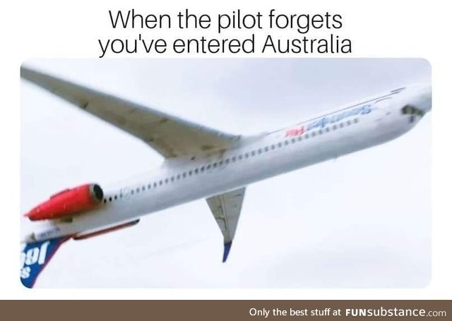 Flying in Australia