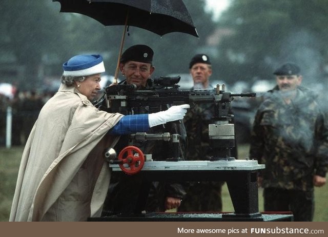 Elizabeth II, Protector of britain