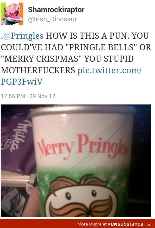 God damnit pringles!