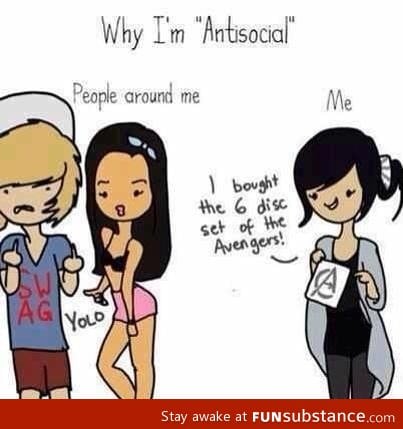 Why I'm anti social