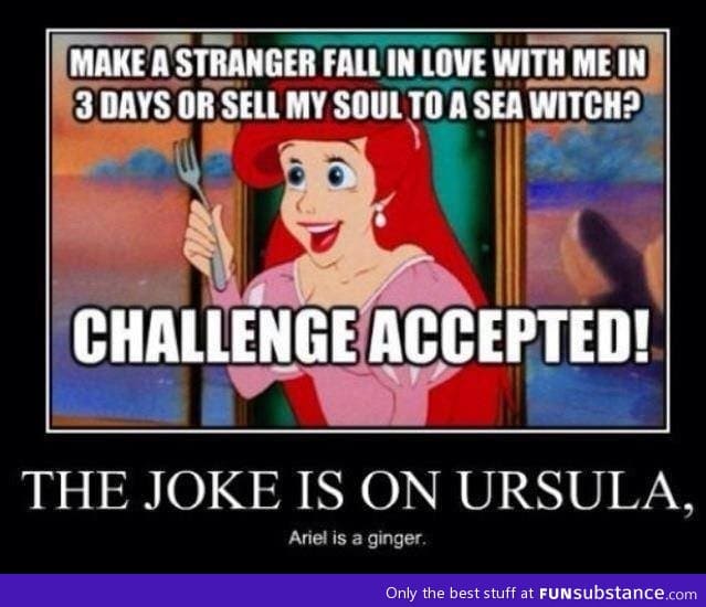 Joke is on ursula