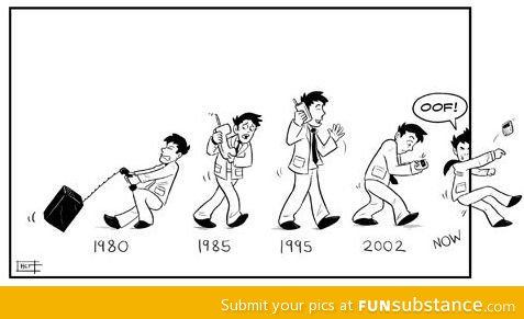 The evolution of mobiles