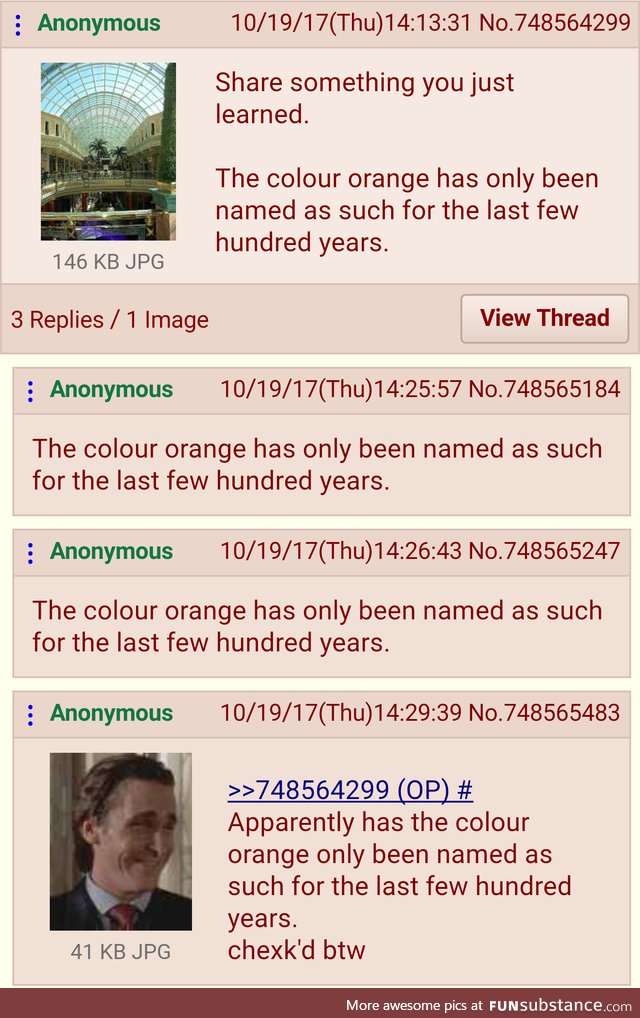 /b/ learns something new