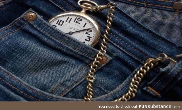 The original purpose of the smaller pocket on your jeans