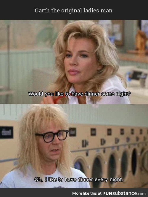 Garth the original ladies man