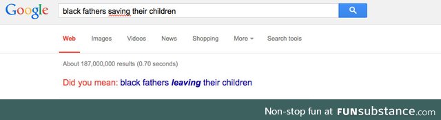 Jesus Christ, calm down there Google