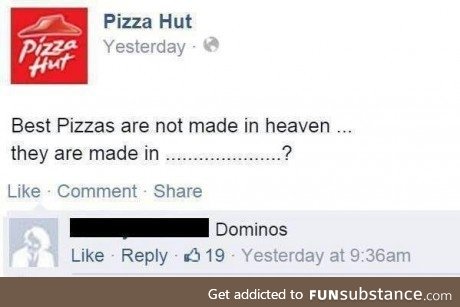 Trolling pizzahut