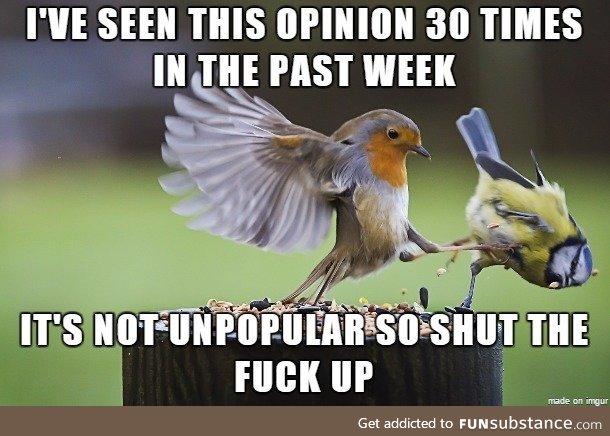 Unpopular popularity