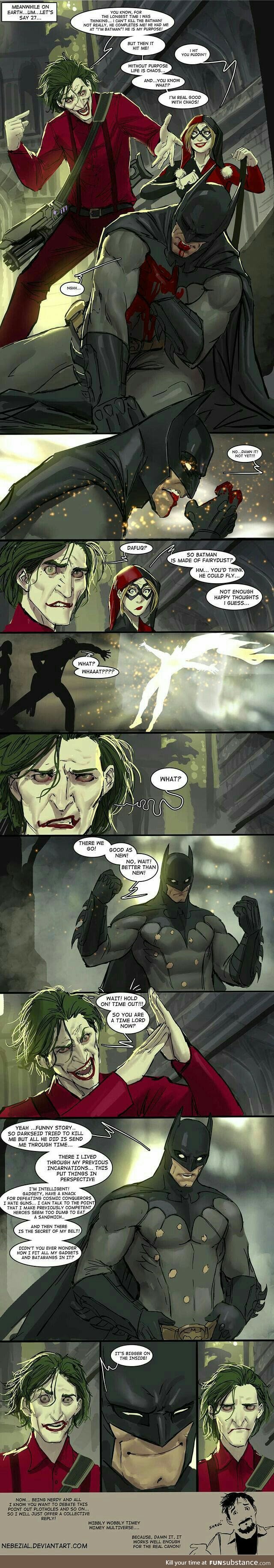 Batman's most guarded secret (by Stjepan Sejic)