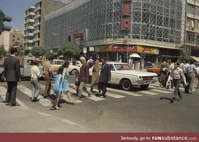 Pre islamic revolution iran