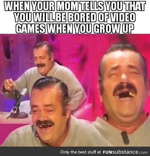 *laughs in gamerish*