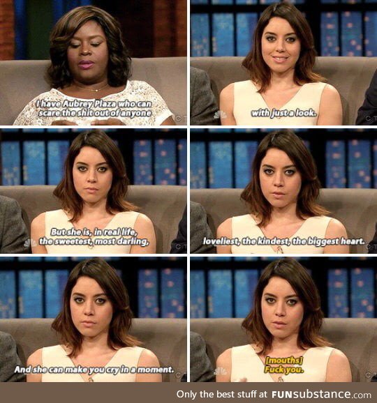 Aubrey Plaza in real life