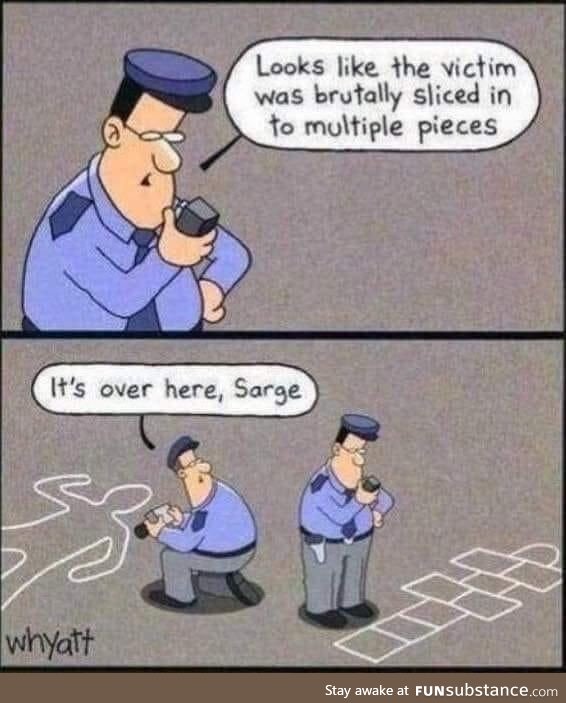 A little bit of cop humor