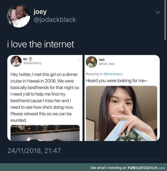 The power of the internet