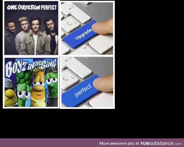 meme made out of my childhood...and one direction