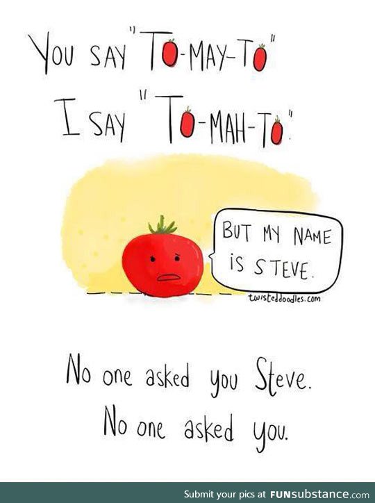 How to pronounce tomato