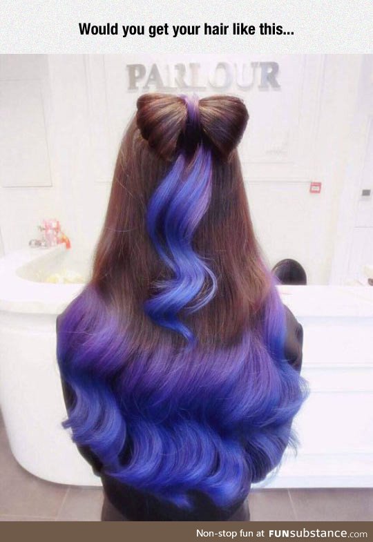 Unreal hair color