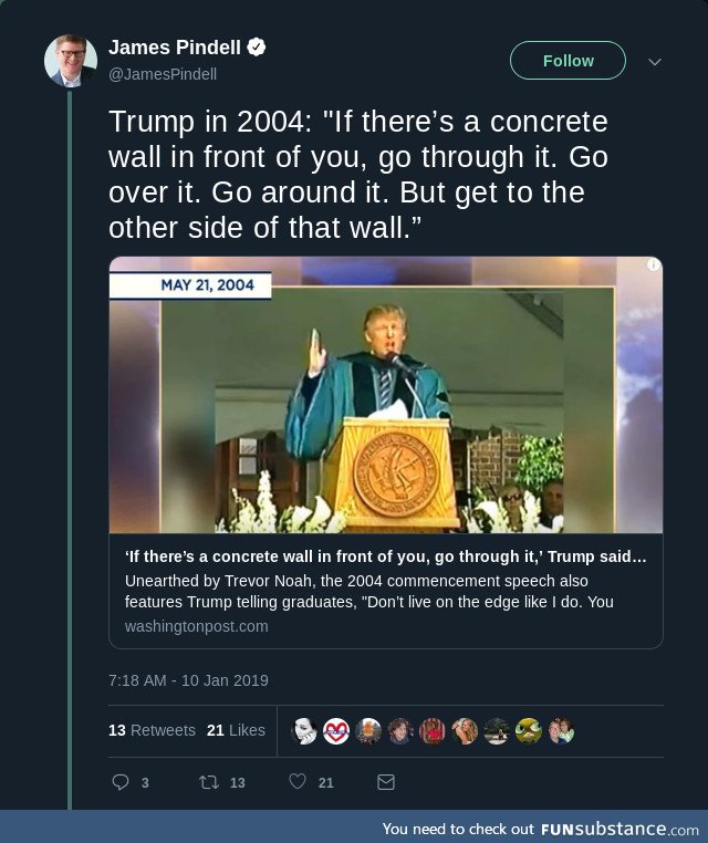 2004 Trump seems  nice